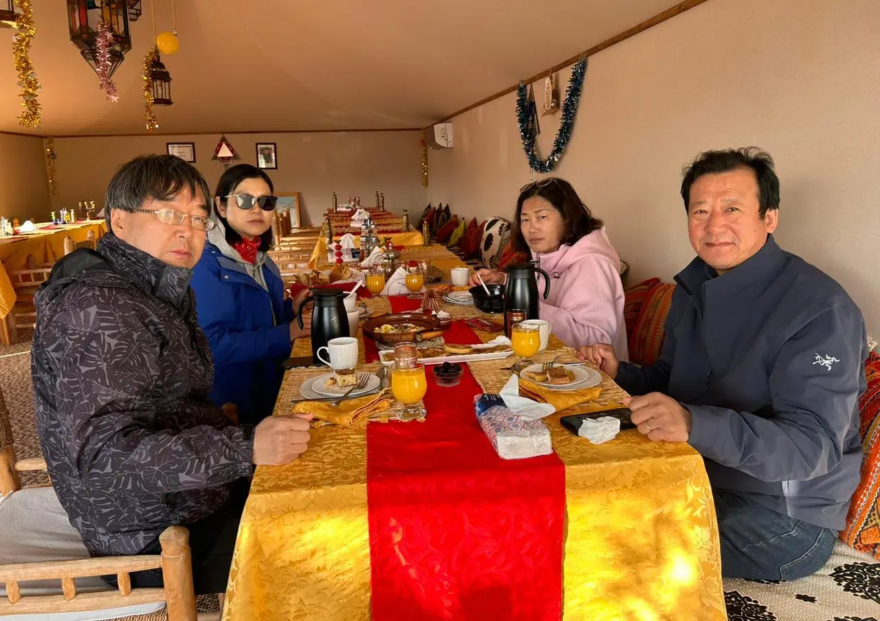 Colazione al campo