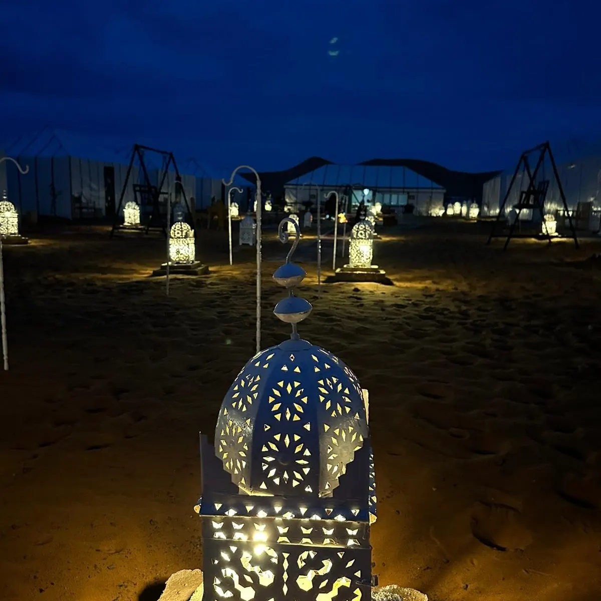 Lanterna di notte